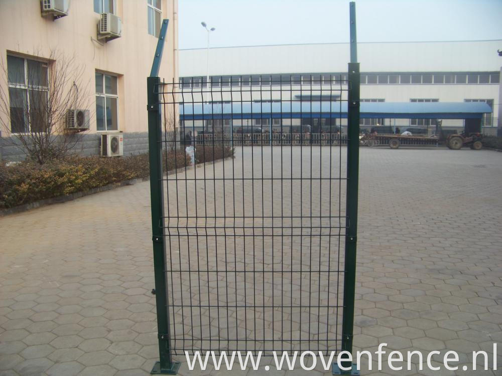 welde wire mesh fence with arm